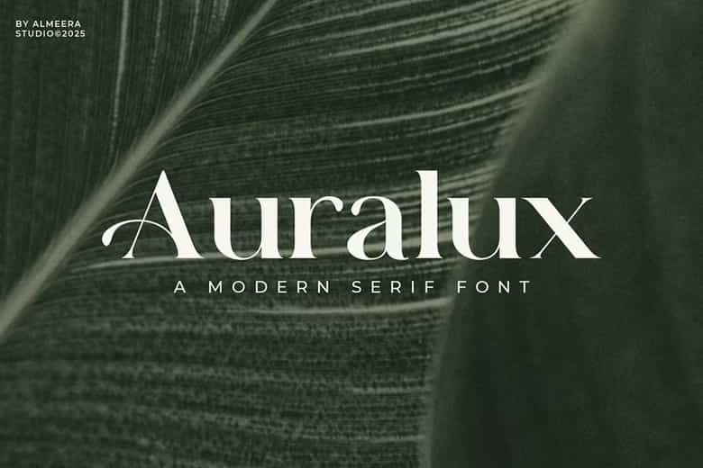 Auralux Font Image 4