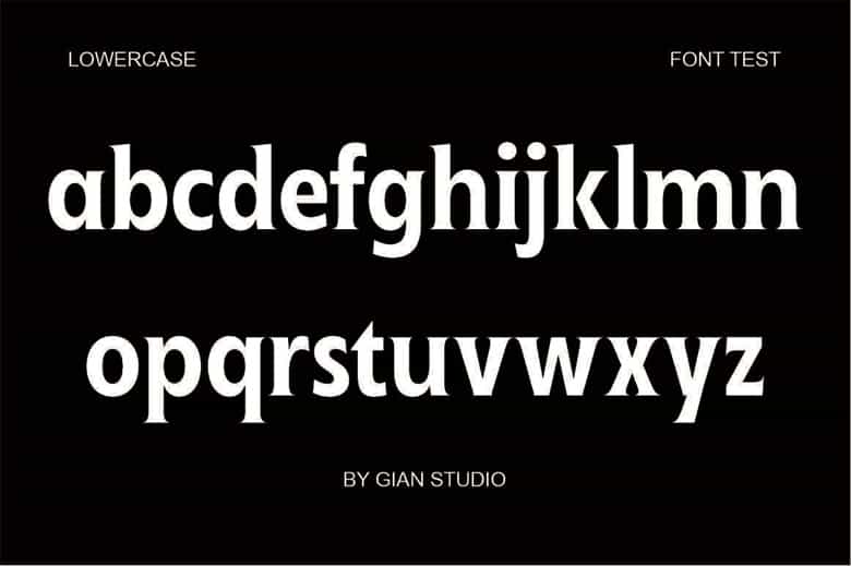 Ginfitanle Font Image 7