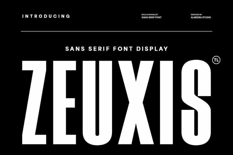 Zeuxis Font Image 4