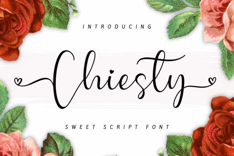 Chiesty Font Image 1