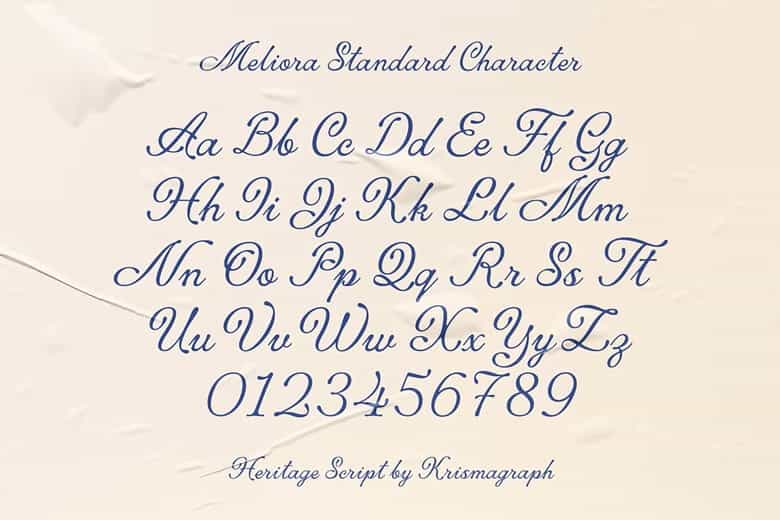 Meliora Font Image 6