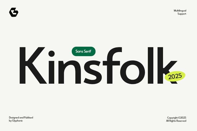 Kinsfolk Font Image 1