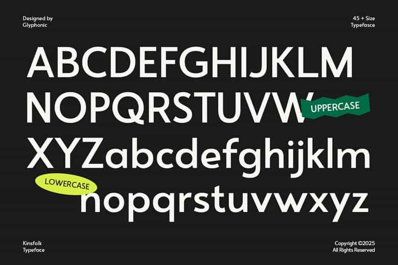 Kinsfolk Font Image 3