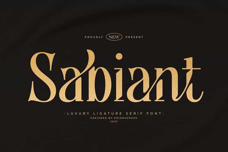 Sabiant Font Image 1