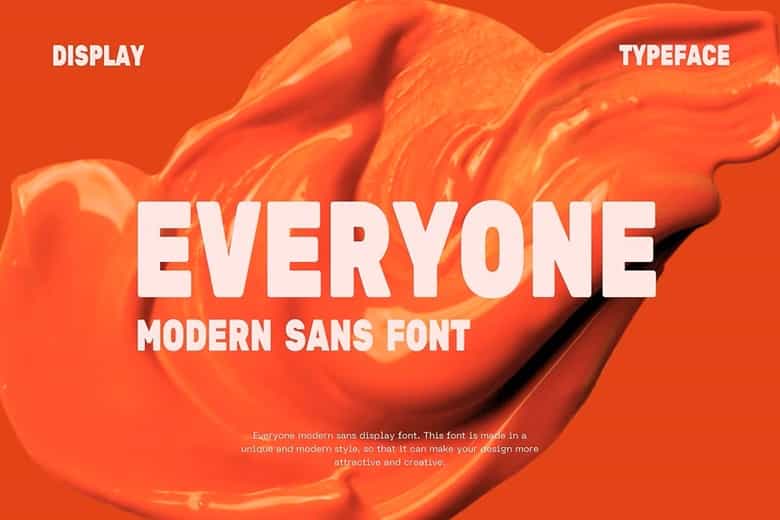 Everyone Font Image 1