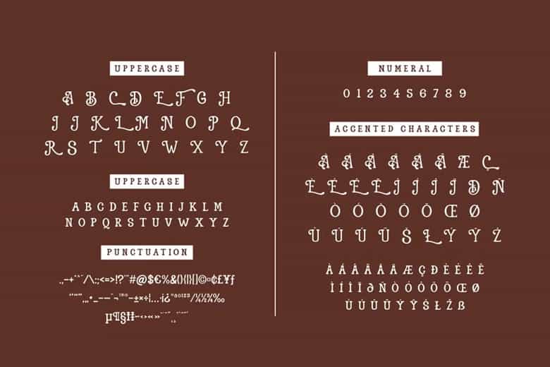 Alendro Font Image 3