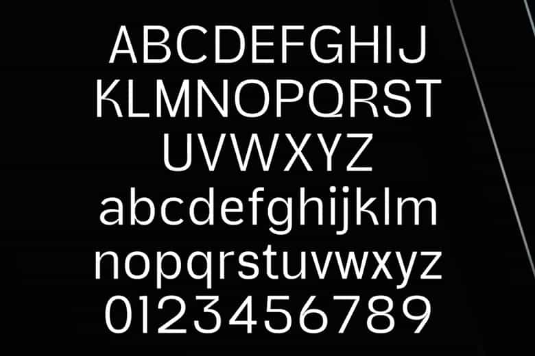 Glass Edge Font Image 3