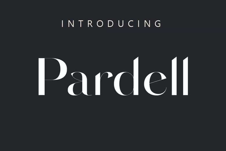 Pardell Font Image 1
