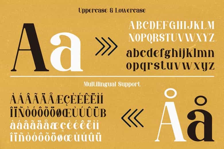 Yaendin Font Image 2