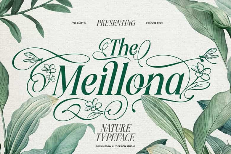 Meillona Font Image 1