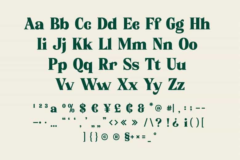 Billionery Font Image 3