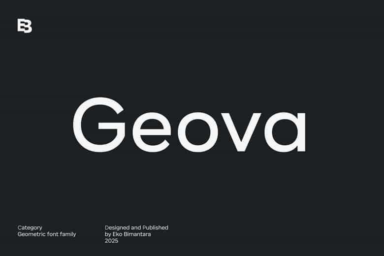 Geova Font Family Image 1