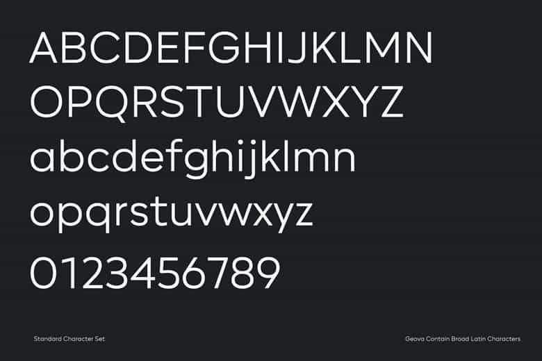 Geova Font Family Image 3