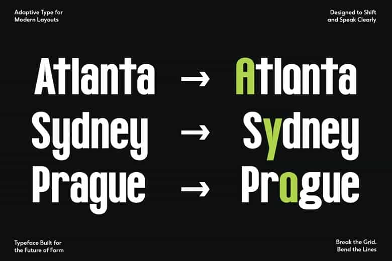 GC Horizon Font Image 2