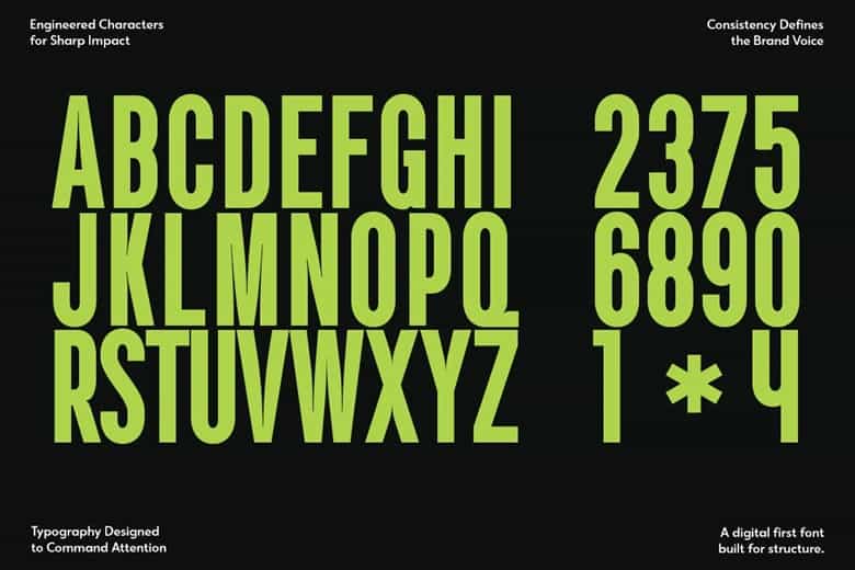 GC Horizon Font Image 3