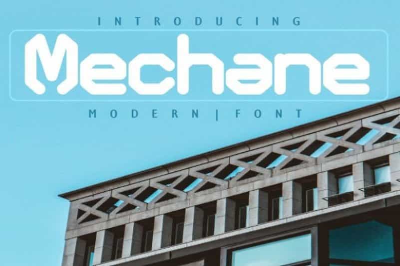 Mechane Font Image 1