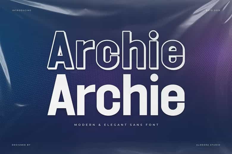 Archie Font Family Image 1