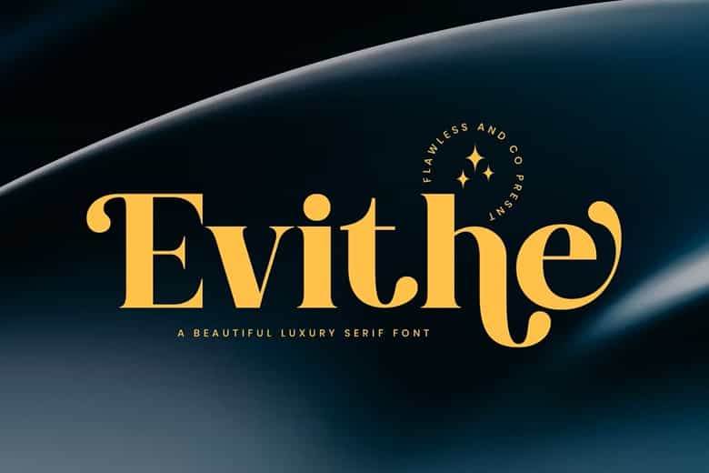 Evithe Font Image 1