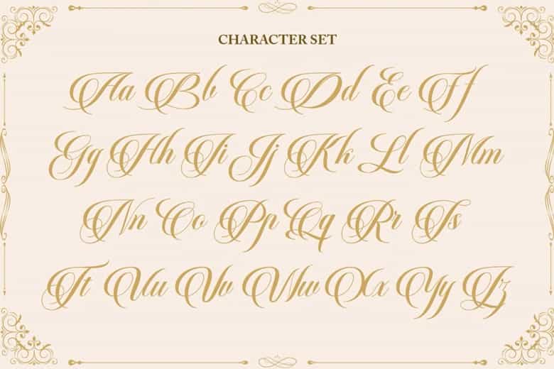 Hughetta Font Image 3