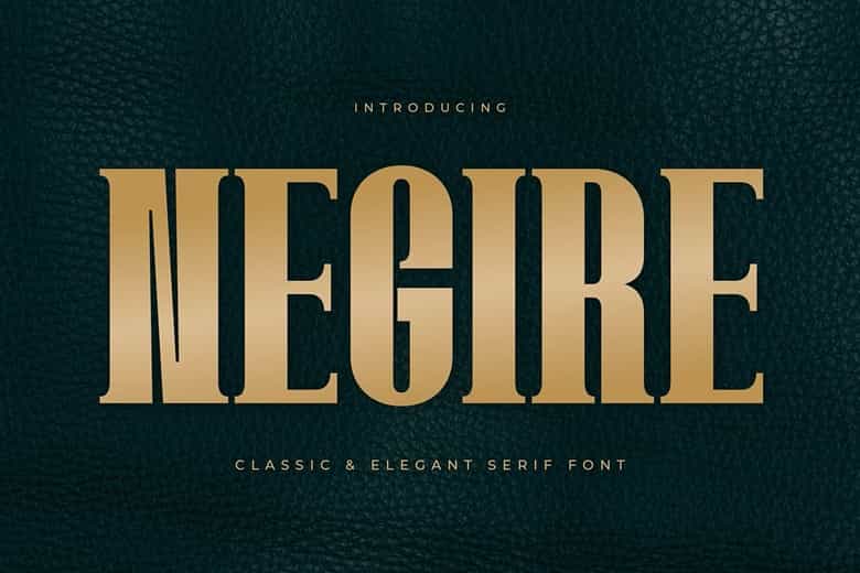 Negire Font Image 1