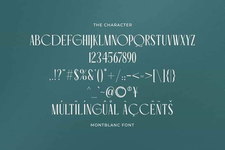 Montblanc Font Image 3