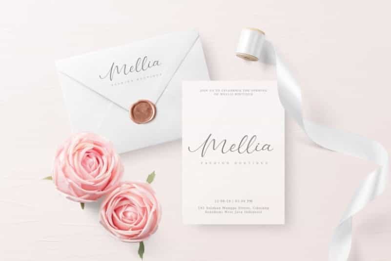 Bellany Modern Script Font Image 2
