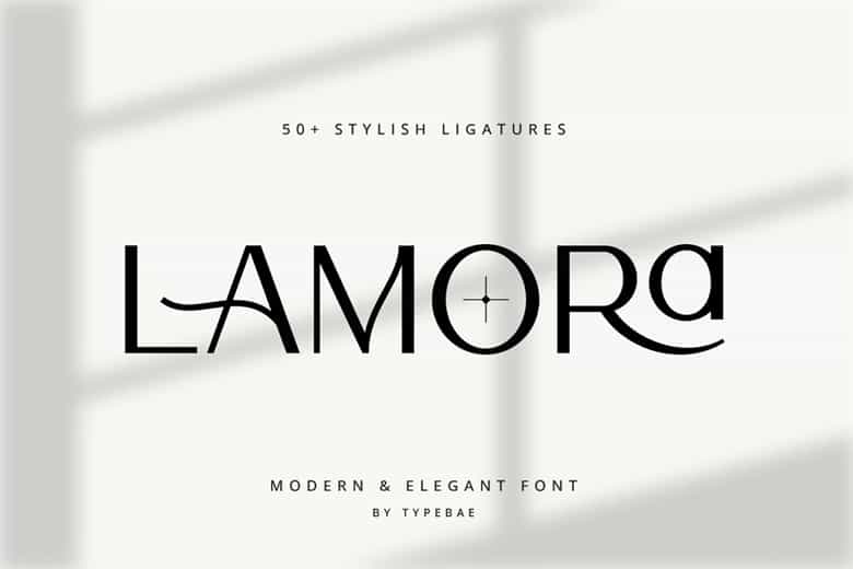 Lamora Font Image 10