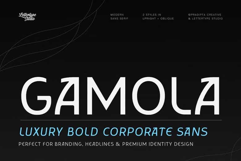 Gamola Font Image 10