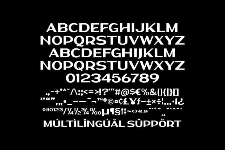 Menz Font Image 15