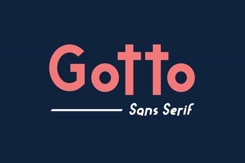 Gotto Font Image 25