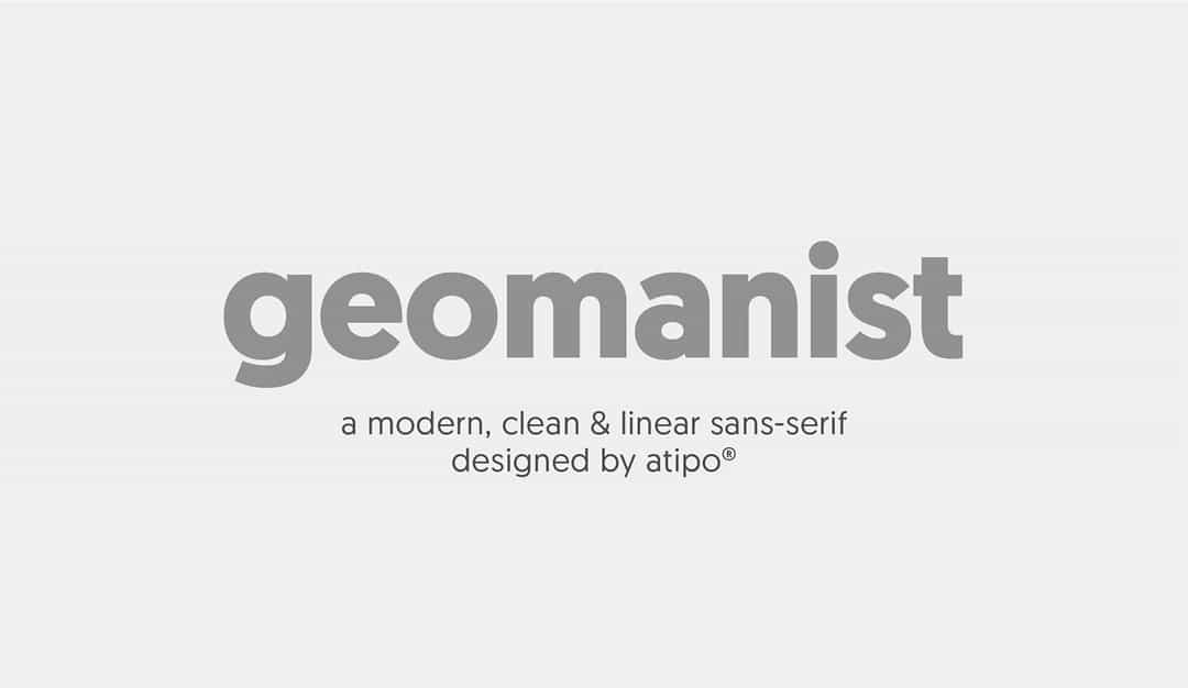 Geomanist Font Family Image 1
