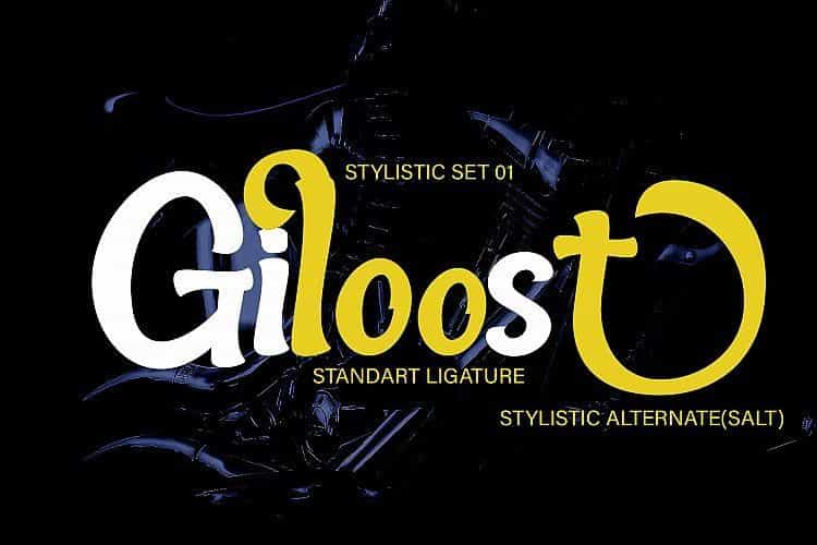 Beatgh Bold Script Font Image 2