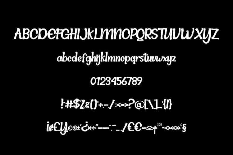Beatgh Bold Script Font Image 3