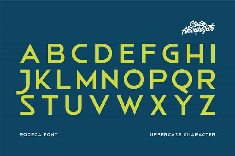 Rodeca Font Image 42