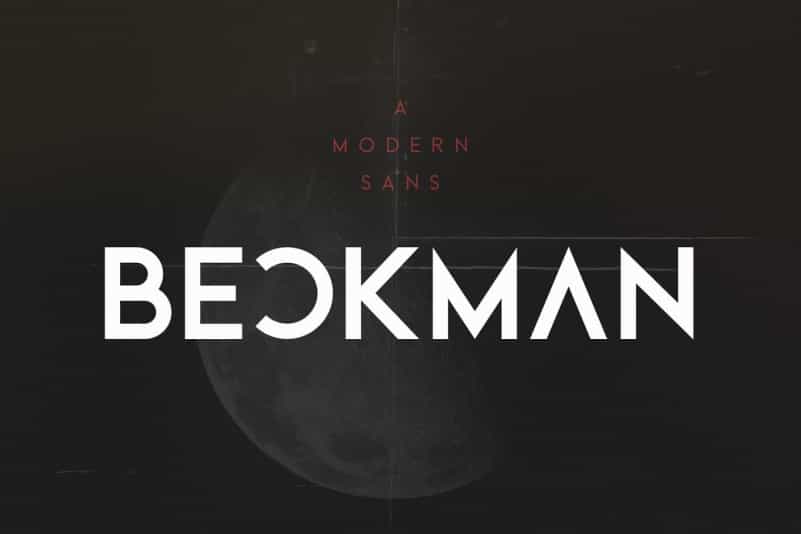 Beckman Sans Font Family Image 1