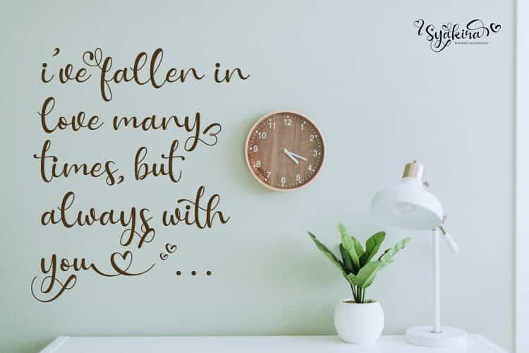 Syakira Calligraphy Font Image 3