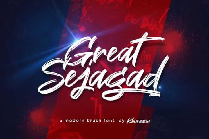 Great Sejagad Font Image 1