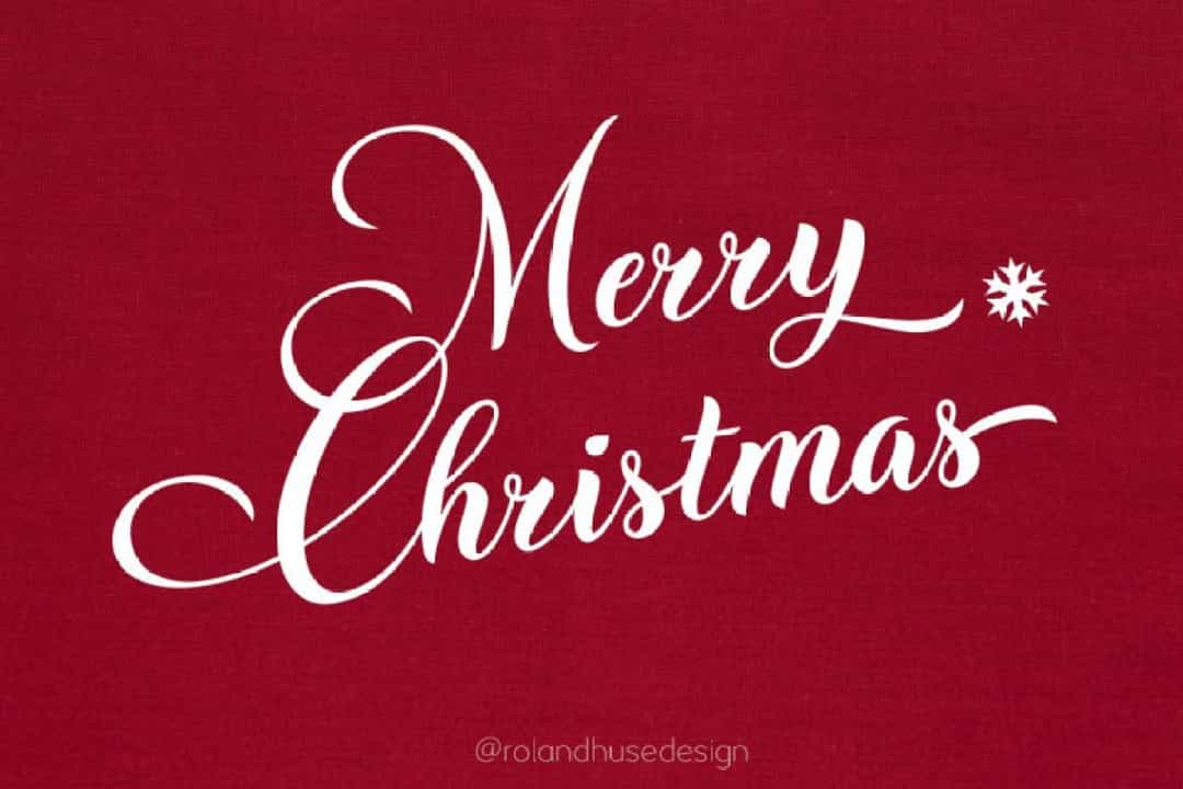 Christmas Wish Font Image 2