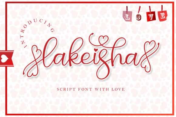 Lakeisha Font Image 1