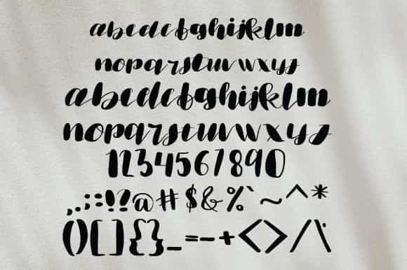 Emisha Font Image 3