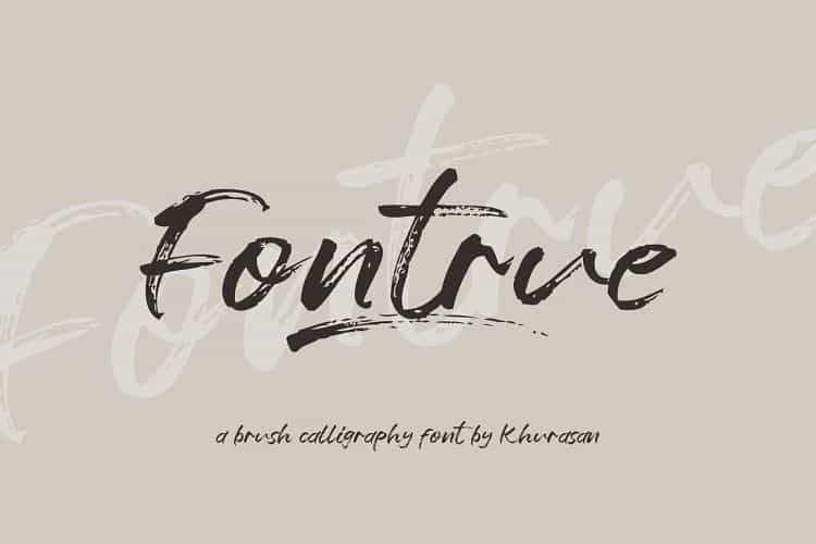 Fontrue Font Image 1