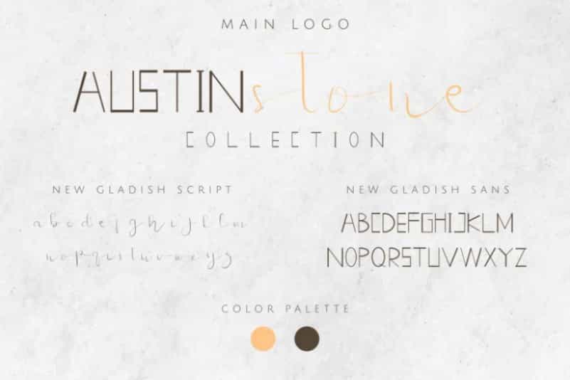 New Gladish Font Duo Image 2