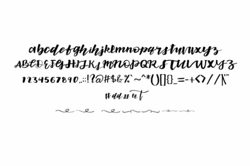 Endorse Font Image 2