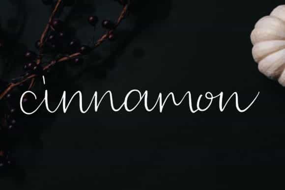 Cinnamon Font Image 1