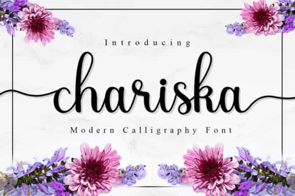 Chariska Font Image 1