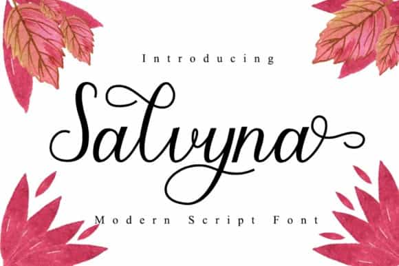 Salvyna Font Image 1