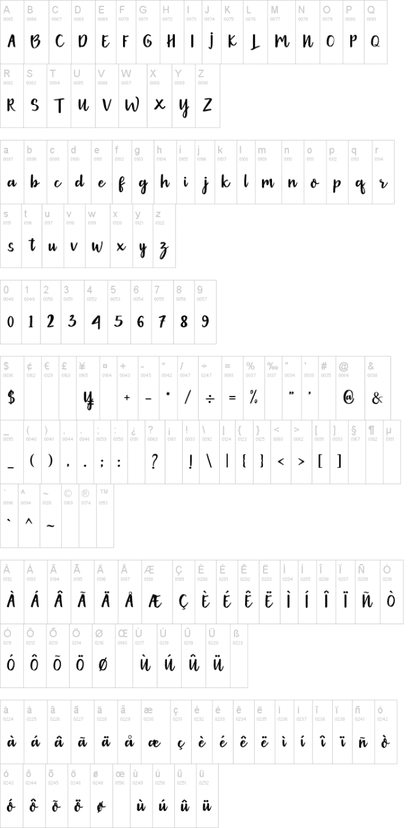 Gethania Font Image 2