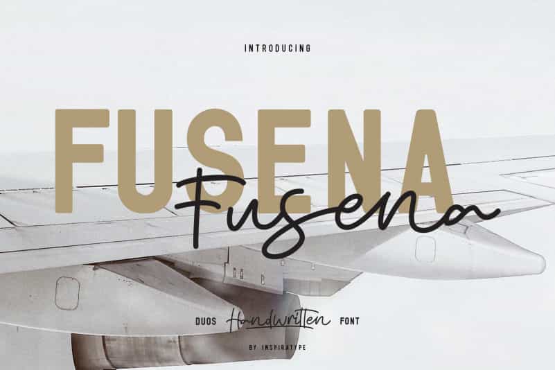 Fusena Duos Font Image 1