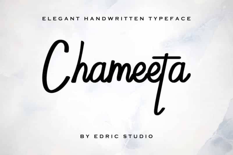 Chameeta Font Image 1