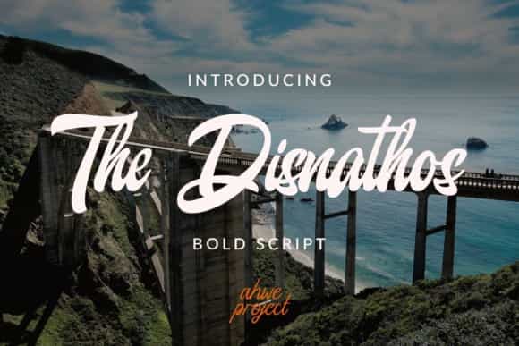 The Disnathos Font Image 1